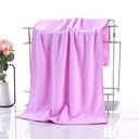 microfiber towel thickened strong absorbent lint-free dry hair towel beauty salon gift Towel logo
