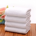 Hotel foot therapy sweat steam bath massage towel disposable towel hotel LOGO white towel