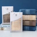 Factory cotton towel cotton gold thick towel gift set custom wash face absorbent gift towel