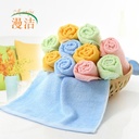 Factory bamboo carbon fiber 30*60 medium towel soft absorbent beauty cleansing towel supplies gift one-piece delivery