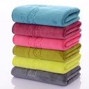 Factory 35*75 microfiber towel dry hair towel creative gift thickened advertising beauty salon