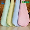Gaoyang factory handkerchief towel plain bamboo fiber square towel 30*30 thick absorbent daily necessities handkerchief