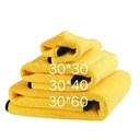 Car towel factory coral fleece two-side thickened beauty hair drying towel multi-color non-marking fine fiber towel