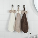 Coral Fleece Bow Wipe Hand Towel Absorbent Wipe Kitchen Household Adult Children Hanging Hand Towel Factory