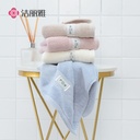 Jieliya Bacteriostatic Towel Pure Cotton Soft Absorbent Summer Lightweight Adult Household Pure Cotton Solid Color Towel 9502