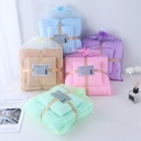 Towel Bath Towel Mother and Child Set Water Absorbent Quick-drying Wash Face Bath Gift Towel Wedding Hand Gift Towel