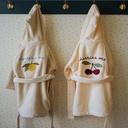 KS23 Flannel Children's Bath Towel Cloak Hooded Wearing Absorbent Bath Bathrobe Baby Boy's and Boy's Pajamas