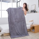 Oversized bath towel 90*180 coral fleece adult household thick absorbent can develop multi-specification beauty salon blanket