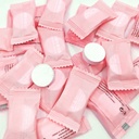 Disposable compressed towel candy white cleansing towel small square towel portable hotel travel compressed face towel