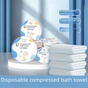 Disposable bath towel portable compressed travel separate packaging thickened extra large travel business trip Hotel Supplies