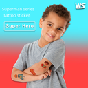 creative cartoon hero series tattoo stickers children Superman temporary tattoo stickers