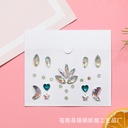 EDM Music Festival Party Diamond Stickers Makeup Special Effects Eye Face Rhinestone Stickers Internet Celebrity DIY Diamond Stickers