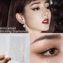 Diamond face makeup face diamond jewelry eye makeup bright diamond tear mole Diamond Diamond face stage makeup makeup sticker