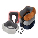 u-shaped pillow neck pillow business work home travel shoulder and neck protection pillow slow rebound memory foam u-shaped neck pillow