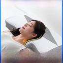 Neck pillow memory foam pillow neck cervical pillow middle hole breathable butterfly pillow side sleeping memory pillow