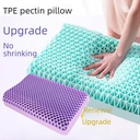 TPE pillow partition pectin pillow cervical spine wing to help sleep pressureless pillow net red with pillow