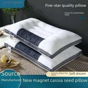 Pillow three-dimensional magnet cassia seed Buckwheat lavender student single double pillow pillow core neck pillow