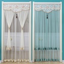 anti-mosquito door curtain gauze curtain entrance door double-layer mute bedroom curtain half curtain punch-free anti-fly summer
