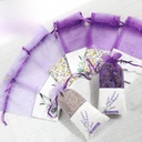 Factory drawstring drawstring sachet moxa leaf lavender sachet mesh bag wardrobe pendant vanilla medicine empty bag