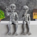 Abstract Alien Resin Crafts Ornaments Bookcase Bookshelf Indoor Home Decorations Birthday Gift