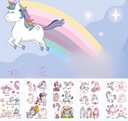 Factory unicorn tattoo stickers waterproof children cartoon tattoo stickers animal temporary tattoo spot