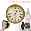 clock safe jewelry storage box wall clock European home decoration wall personalized clock clock