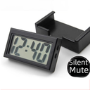 Factory mini portable simple creative quadrangular students children Silent desktop clock electronic car clock