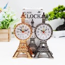 European Eiffel Tower alarm clock retro pendulum clock export clock studio company gift clock