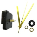Silent extended wall clock movement scanning DIY clock accessories long shaft machine 20 Golden clock hand