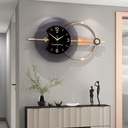 Watch Living Room Light Luxury Modern Simple Household Restaurant Clock Wall Hanging Distinctive Creative Fashion Internet Celebrity Decorative Wall Clock