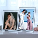 Transparent crystal glass photo frame table 6 inch 7 8 inch a4 creative picture frame 10 inch simple picture frame photo frame