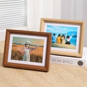 Nordic simple wooden photo frame wall 7 inch 8 inch 10 inch picture frame A4 home decoration photo frame table