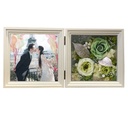 European-style Wooden Seven-inch Eternal Flower Dried Flower Rose Creative Stereo Photo Frame Folding Specimen DIY Frame