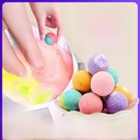 Foot bath ball color foot bath ball factory explosion instant Bubble Ball aromatherapy ball cleaning bath ball foot bath ball