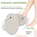 Oval grinding stone volcanic stone pumice removing dead skin calluses foot rubbing board home massage stone foot massage tool foot