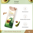 FENYI FENYI Shea Fruit Scrub 3g Body Cleansing Pore Skin Rejuvenation Moisturizing Aocado Keratin