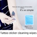 Fragrant quick removal tattoo stickers wipes tattoo special disposable removal tattoo stickers cleaning wipes