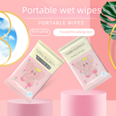 Wet Tissue Thickened Baby Wet Wipes Small Bag Baby Hand Mouth Special Separate Packaging Disposable Children's Cleaning Wet Wipes