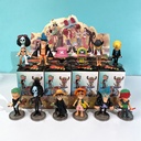 One Piece Hand-made Blind Box Cake Decoration Cartoon Animation Q Version Doll Hot Shopping Children's Toy