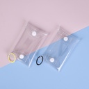 Bubble Mart Keychain Storage Bag PVC Blind Box Bag Transparent Key Bag Walking Baby Bag Display Sun Baby Bag