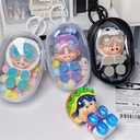 ins Bubble Mate Doll Protection Bag Pendant for Going Out Walking Baby Sun Baby Transparent Storage Bag Bag Bag Hanging Decoration Pendant