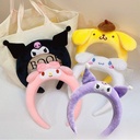 Animal Cartoon Bubble Mart Sanrio Hair Band Yugui Dog Hair Band Headband Headband Hair Set Card Wash Makeup Headwear