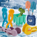 Snowball clip children's outdoor snow tools small yellow duck large thick snowball fight artifact beach toys