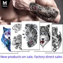 Waterproof tattoo stickers fashionable and beautiful totem symbol geometric shape decoration temporary tattoo stickers