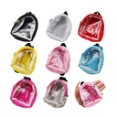 PVC Baby Walking Bag 6 Points BJD15-20cm Cotton Doll Backcarrying Bubble Mate Blind Box Transparent Bag Backpack