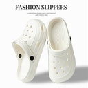 Hole Shoes Women's Outer Wear Slippers Women's Summer Home Shoes Women's Couple EVA Slippers Men's Shoes Sandals Women's Shoes