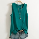 Cotton Camisole Women's Summer Sleeveless Inner Large Size Knitted Base Shirt Outer Wear Loose