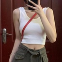 camisole women's summer wear short umbilical vest women a generation of hair