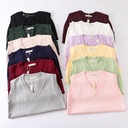 Knitted factory 15 colors JK uniform solid color vest Japanese V-neck pullover autumn and winter sweater vest sweater