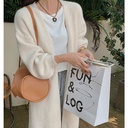 Lazy Style Long Sweater Coat Women's Cardigan Autumn Korean Loose Solid Color All-match Sweater